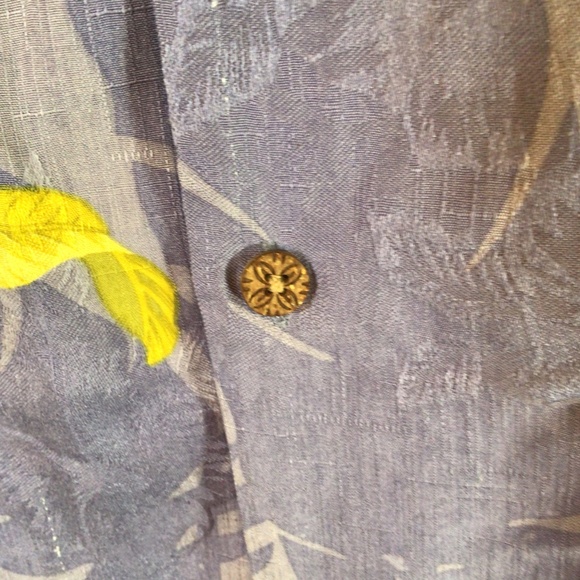 Tommy Bahama Men Hawaiian camp Shirt XL 100% silk short sleeve tropical vacation - Picture 8 of 11